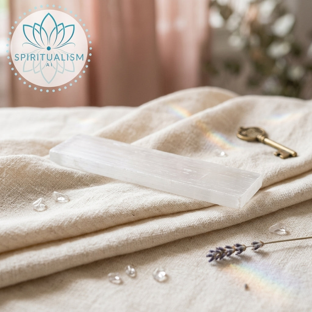 Selenite Slab | Cleansing Crystal | Charging Plate | Stardust Market