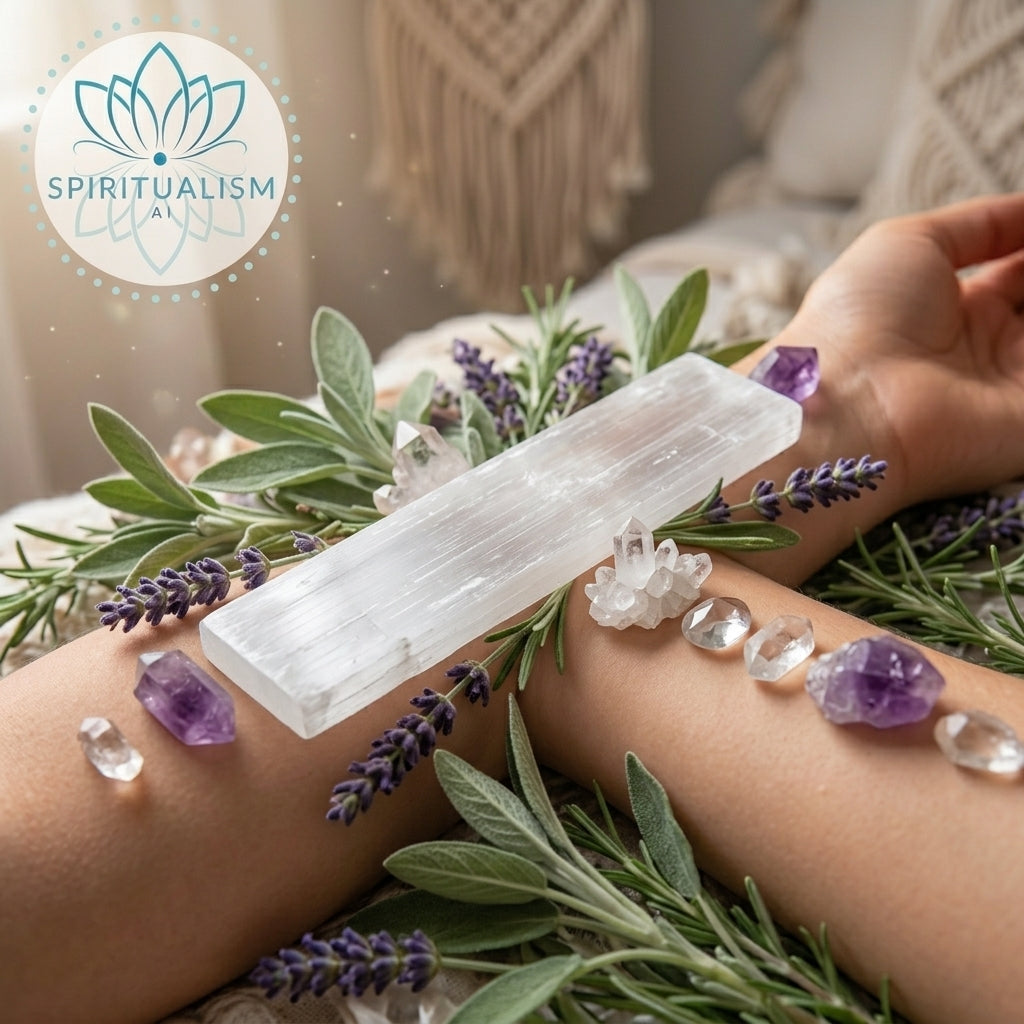 Selenite Slab | Cleansing Crystal | Charging Plate | Stardust Market