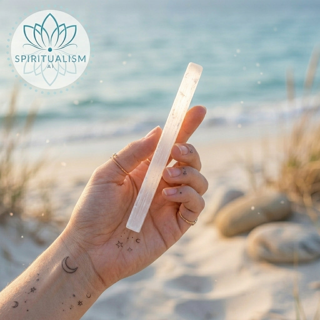 Selenite Slab | Cleansing Crystal | Charging Plate | Stardust Market